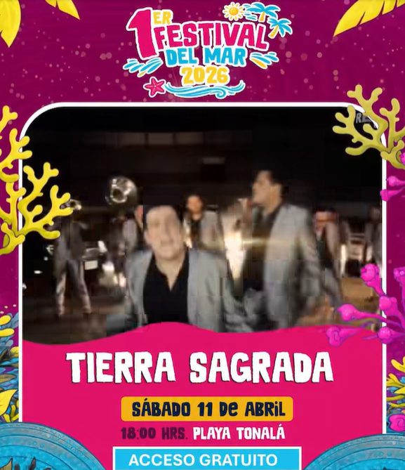 Tierra Sagrada en el 1er Festival del Mar