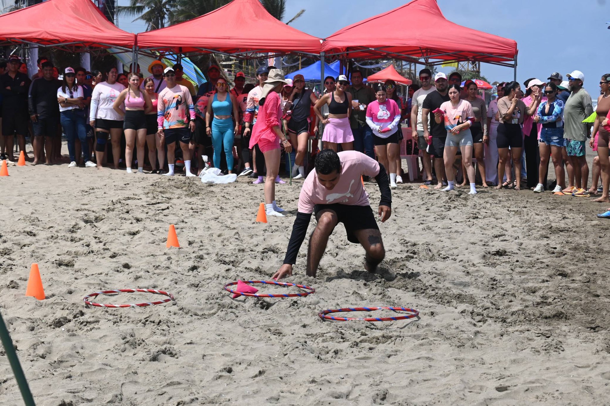 🔴 Concluyen actividades deportivas del Primer Festival del Mar 2026 con premiación del Exatlón en Las Palmitas🏖️🌴 